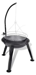 Wiszący grill ogrodowy z paleniskiem - Atra 5X