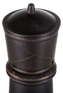 Palenisko ogrodowe brązowe stalowe na węgiel drewno komin ø 36 cm Tacora Beliani