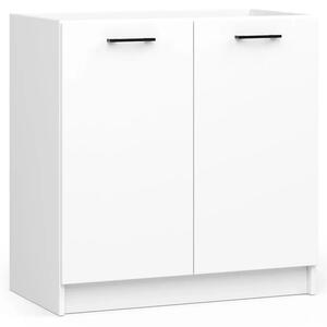 Biała szafka pod zlew 80 cm B4-A37