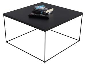Czarny druciany stolik kawowy D8-T55