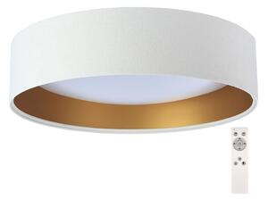 BPS Koncept LED Ściemniany plafon SMART GALAXY LED/24W/230V biały/złoty + pilot BS0351
