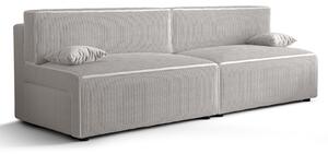 Biała rozkładana sofa grafit Z7-F70