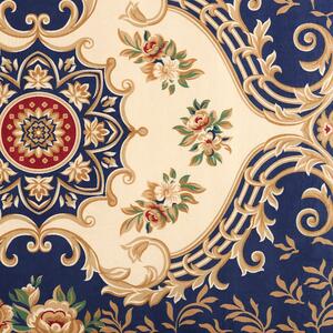 Orientalny dywan ze wzorem kolorowy 80 x 150 cm chodnik niskie runo Gaziantep Beliani
