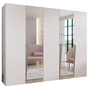 Szafa uchylna otwierana Piano 2 250 wys. 202 cm biaÅy + u. kaszmir