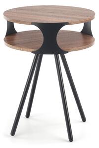 Designerski stolik kawowy do salonu Okrągły BRODI