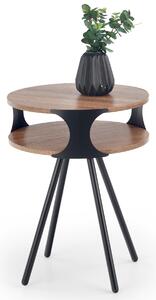 Designerski stolik kawowy do salonu Okrągły BRODI