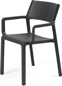 Krzesło ogrodowe Trill Armchair antracytowe