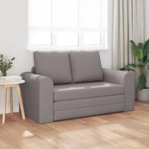 Sofa bed ciemnoszary 148 x 71 x 83 cm tkanina