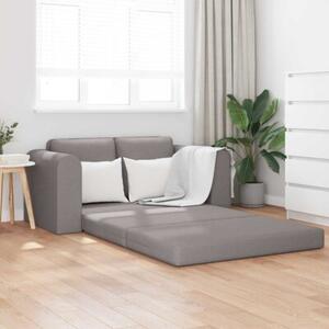 Sofa bed ciemnoszary 148 x 71 x 83 cm tkanina