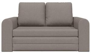 Sofa bed ciemnoszary 148 x 71 x 83 cm tkanina