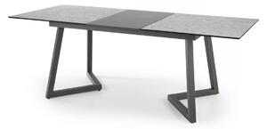 Stół rozkładany 160-210 TIZIANO / blat - jasny popiel, ciemny popiel, nogi - ciemny popiel