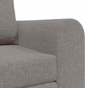 Sofa bed ciemnoszary 148 x 71 x 83 cm tkanina