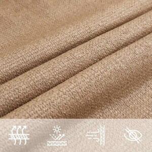 Żagiel przeciwsłoneczny, 160 g/m², taupe, 4,5x4,5x4,5m, hdpe