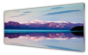 Obraz Szklany Góry Jezioro Krajobraz