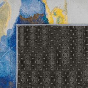 Abstrakcyjny dywan wielokolorowy 160 x 230 cm wzór akwarelowy nowoczesny Ceyhan Beliani