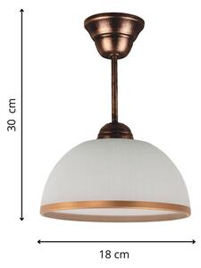 Lampa wisząca w stylu retro E451-Goldi