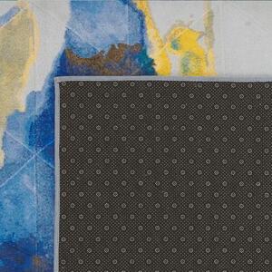 Abstrakcyjny dywan wielokolorowy 140 x 200 cm wzór akwarelowy nowoczesny Ceyhan Beliani