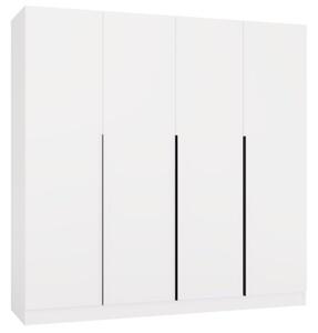 Szafa SENSO 4D Topeshop biel 200x56,5x200 11 pÃ³Åek drÄ Å¼ek 1 szt