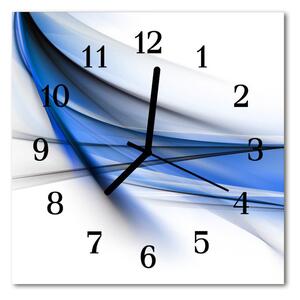 Zegar ścienny kwadrat Abstrakcyjne linie