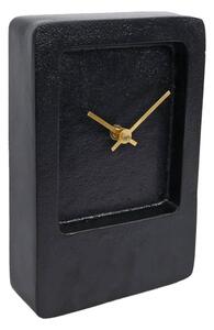 Gifts Amsterdam Zegar na biurko Liverpool, czarny, 14,5x5x21,5 cm
