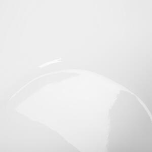 Nowoczesna wanna wolnostojąca akrylowa 170 x 80 cm biała Carrera Beliani