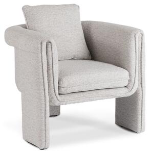 Fotel Wypoczynkowy do Salonu GALA Szary Nowoczesny
