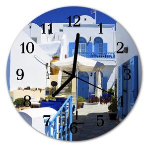 Zegar ścienny okrągły Grecja