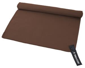 DecoKing - Ręcznik szybkoschnący z mikrofibry Brązowy EKEA-30x50*2 cm
