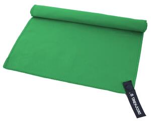 DecoKing - Ręcznik szybkoschnący z mikrofibry Ciemnozielony EKEA-40x80 cm