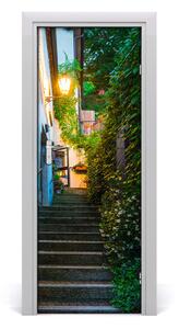 Fototapeta samoprzylepna DRZWI Stare miasto schody