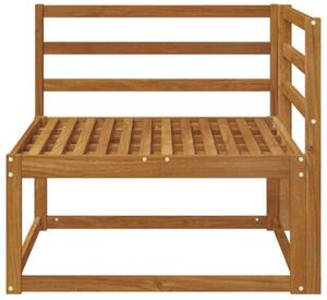 Sofa narożna na zewnątrz naturalny 83 x 83 x 73 cm