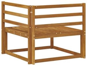 Sofa narożna na zewnątrz naturalny 83 x 83 x 73 cm