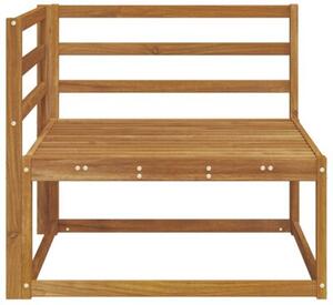 Sofa narożna na zewnątrz naturalny 83 x 83 x 73 cm