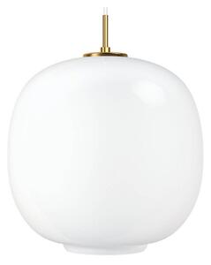 Lampa Wisząca Louis Poulsen, VL45 Radiohus, ściemnialny, biały, salon, szkło, design
