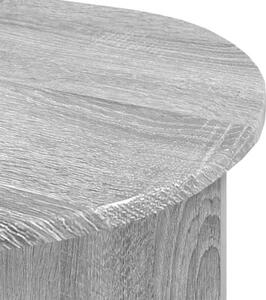 Stolik kawowy szary sonoma 100 x 50 x 40 cm drewno inÅ¼ynieryjne