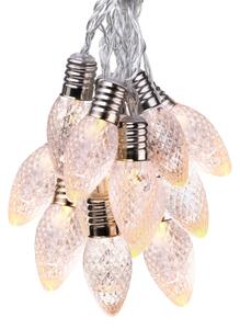 Dekoracyjne lampki LED Kryształy Ozdoba Wisząca RUFFI