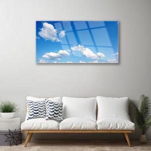 Obraz Szklany Niebo Chmury Krajobraz