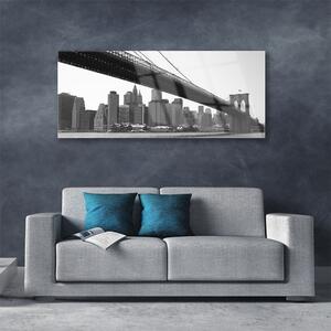 Obraz na Szkle Most Miasto Architektura