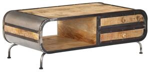 Stolik kawowy, 100x50x35 cm, lite drewno mango