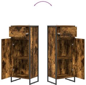 Industrialna szafka Łazienkowa dąb dymny 40 x 30 x 100 cm