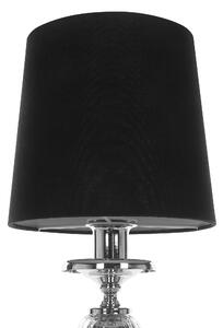 Lampa stołowa vintage czarna na stolik nocny do salonu do sypialni Kubena Beliani
