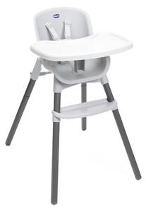 Chicco Chicco - Krzesło do jadalni dla dzieci ZEST 3w1 biały/szary AG0745