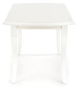 Regulowany stół do jadalni i salonu Klasyczny Biały JUNE
