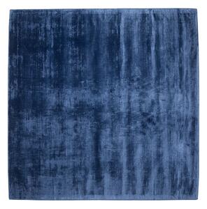 Nowoczesny dywan z wiskozy krótkie włosie prostokątny 200 x 200 cm niebieski Gesi Beliani