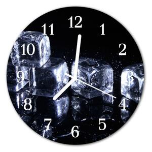 Zegar ścienny okrągły Kostki lodu