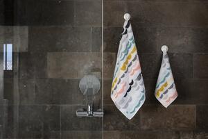 Sorema - Ręcznik Kąpielowy Bawełniany Multikolor BLISS-30x50 cm