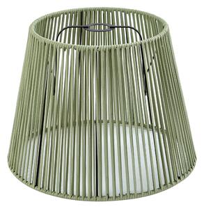 Abażur zewnętrzny z zieloną liną IP54 40/28/30 - Jayla