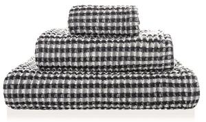 Sorema – Ręcznik Bawełniany kąpielowy LARGS Szaro-Czarny-30x50 cm