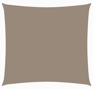 Żagiel ogrodowy, tkanina oxford, kwadratowy, 6x6 m, taupe