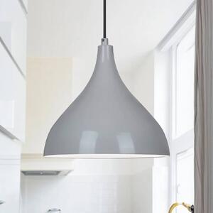 Lampa wisząca Adash ROYALTECH, możliwość ściemniania, aluminiowy / szary / cynkowy, salon / jadalnia, metal